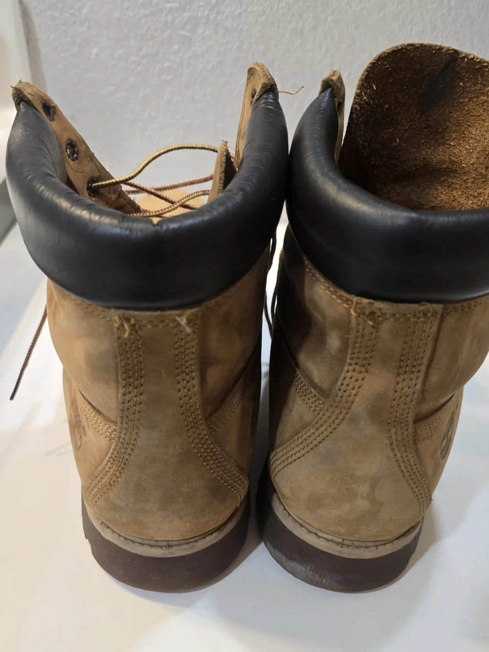 Timberland Men’s Wheat Nubuck Work Boots - Wheat
